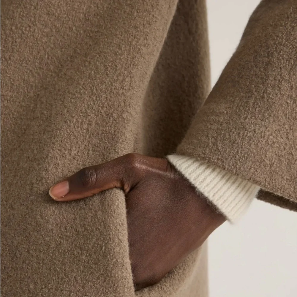 Quince 100% Merino Wool Coat - Picture 8 of 14